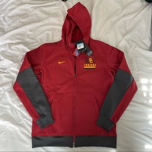 Nike On Field Dri Fit Apparel USC Trojans Full Zip